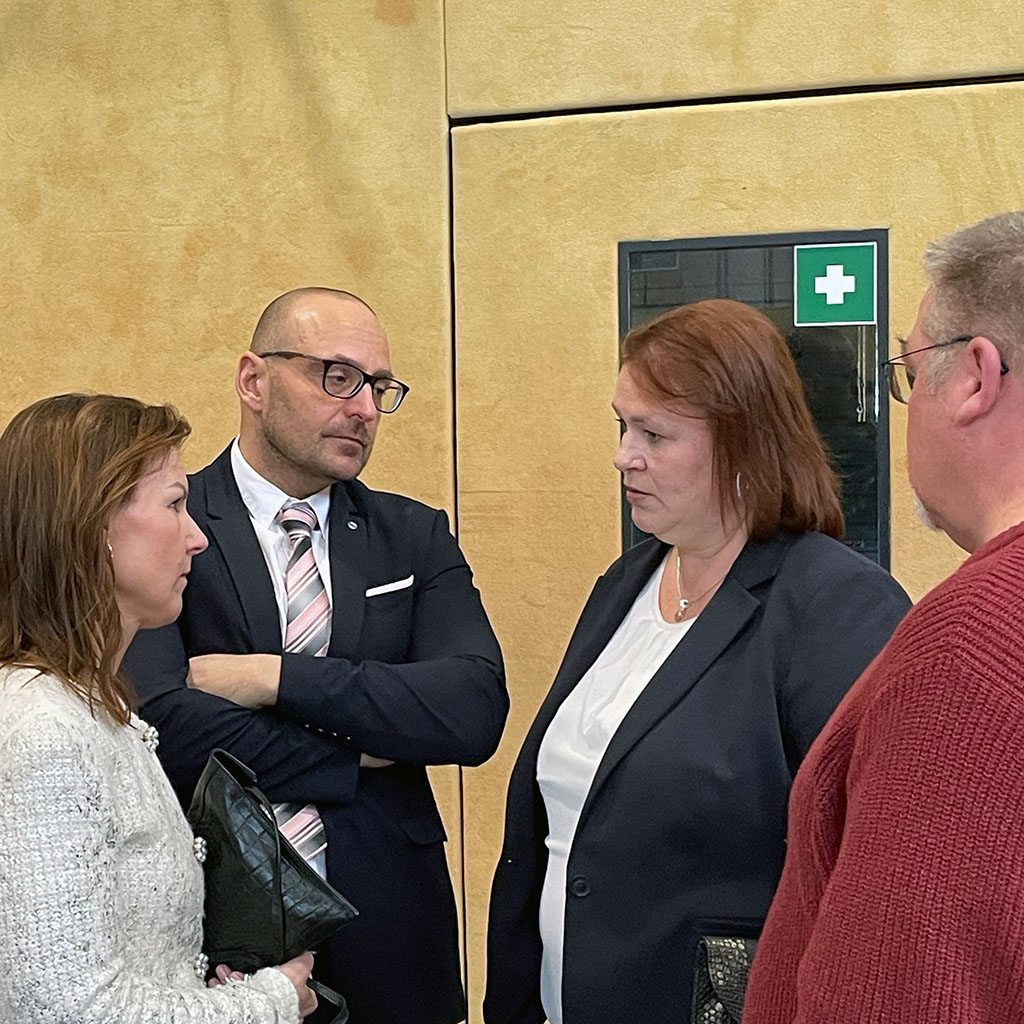 Nadine Selch im Gespräch mit Jana Schimke MdB und Björn Lakenmacher MdL